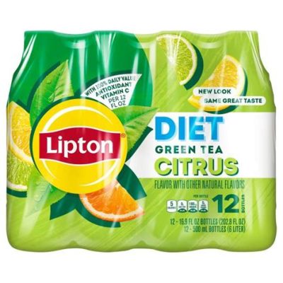 Does Lipton Green Tea Citrus Have Caffeine: A Journey Through Flavor and Energy